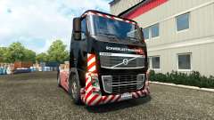 Lourds skin for Volvo truck pour Euro Truck Simulator 2