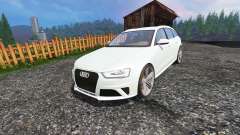 Audi RS4 Avant v1.1 für Farming Simulator 2015