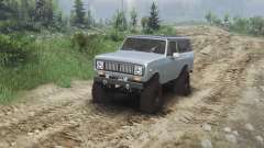 International Scout II 1977 [agent silver] pour Spin Tires