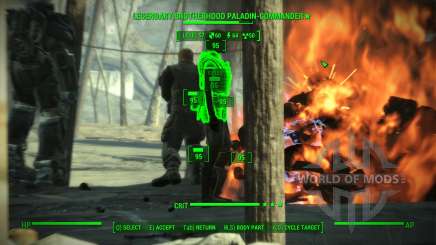 Genauigkeit im V. A. T. S. für Fallout 4