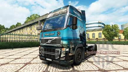 Black Pearl skin für den Volvo truck für Euro Truck Simulator 2