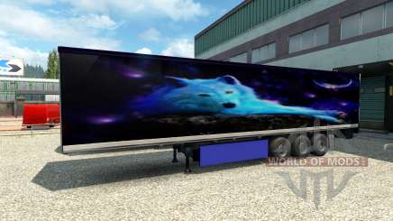 Haut der Wolf trailer für Euro Truck Simulator 2