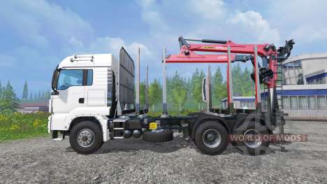 MAN TGS 18.440 [timber carrier] pour Farming Simulator 2015