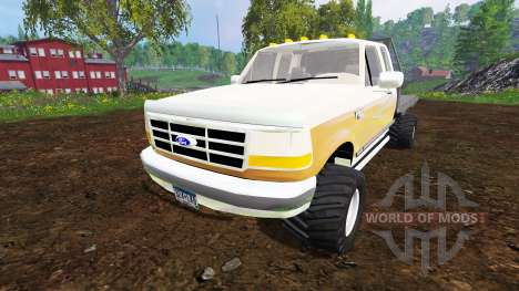 Ford F-150 XL 1992 [flatbed] pour Farming Simulator 2015