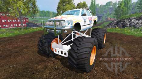 PickUp Monster Truck Jam v1.1 pour Farming Simulator 2015