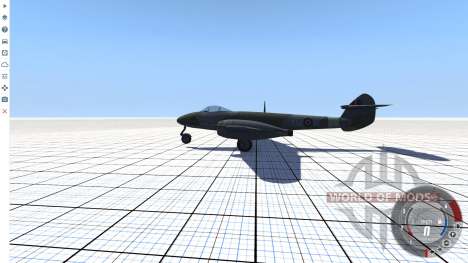 Gloster Meteor Mk. III Alpha pour BeamNG Drive