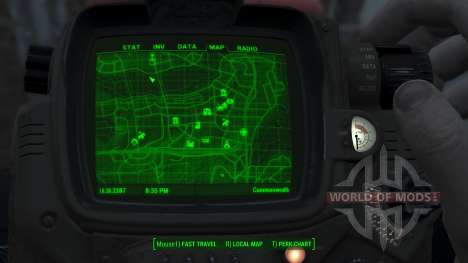 Immersive Map 4k - TERRAIN - Full Squares pour Fallout 4