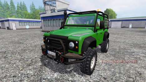 Land Rover Defender 90 [green] für Farming Simulator 2015