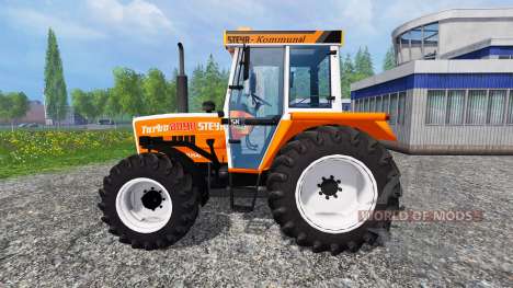 Steyr 8090A Turbo SK2 [municipal and forestry] pour Farming Simulator 2015