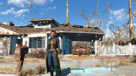 The Bad-Ass Vault Dweller Long Coat pour Fallout 4