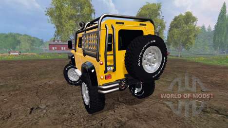 Land Rover Defender 90 [offroad] v2.0 pour Farming Simulator 2015