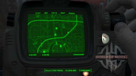 Immersive Map 4k - BLUEPRINT - Big Squares pour Fallout 4