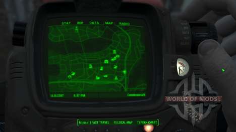Immersive Map 4k - VANILLA - Big Squares pour Fallout 4