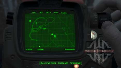 Immersive Map 4k - BLUEPRINT - Full Squares für Fallout 4