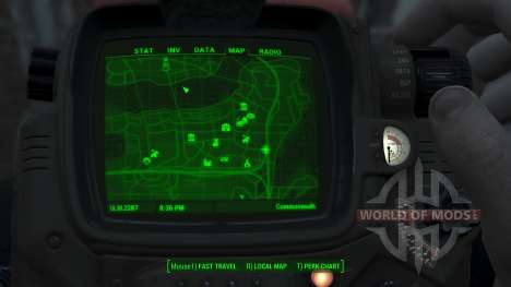 Immersive Map 4k - VANILLA - Full Squares für Fallout 4