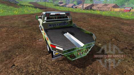 Chevrolet Silverado 3500 [flatbed] v7.0 pour Farming Simulator 2015