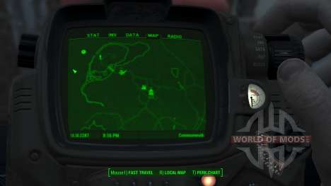 Immersive Map 4k - BLUEPRINT - No Squares pour Fallout 4