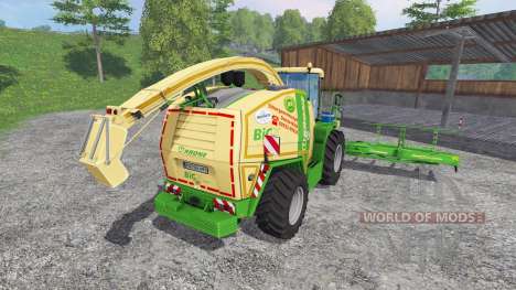 Krone Big X 1100 v2.0 pour Farming Simulator 2015