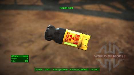 Fusion Core Retexture für Fallout 4