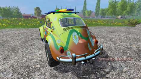 Volkswagen Beetle 1966 [peace and love] pour Farming Simulator 2015