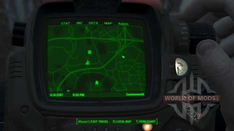 Immersive Map 4k - VANILLA - No Squares pour Fallout 4