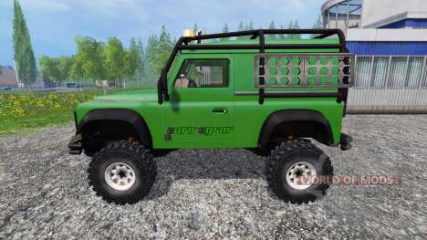 Land Rover Defender 90 [green] pour Farming Simulator 2015