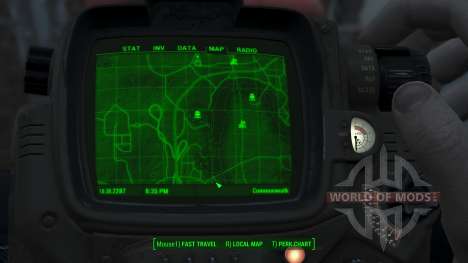 Immersive Map 4k - TERRAIN - Big Squares pour Fallout 4