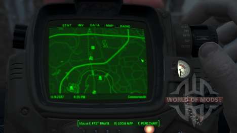 Immersive Map 4k - BLUEPRINT - No Squares pour Fallout 4