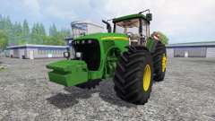 John Deere 8520 v2.5 pour Farming Simulator 2015