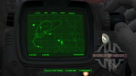 Immersive Map 4k - BLUEPRINT - Big Squares für Fallout 4