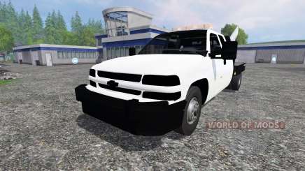Chevrolet Silverado Flatbed v2.0 pour Farming Simulator 2015