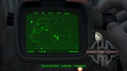 Immersive Map 4k - BLUEPRINT - Full Squares pour Fallout 4