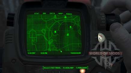 Immersive Map 4k - TERRAIN - Big Squares pour Fallout 4