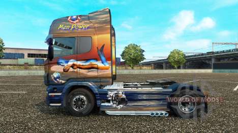 Men Power skin für Scania LKW für Euro Truck Simulator 2