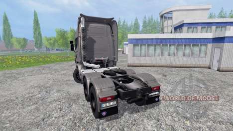 Scania R730 [Silver] v3.1 pour Farming Simulator 2015