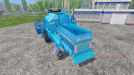 Bizon Z058 [record blue] pour Farming Simulator 2015