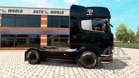 BlackBerry skin für Scania LKW für Euro Truck Simulator 2