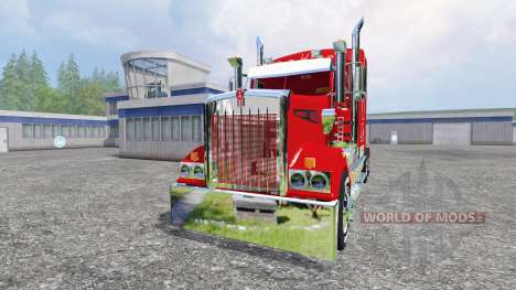 Kenworth T908 [Coca-Cola trailer] pour Farming Simulator 2015