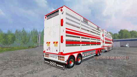 Scania R730 [cattle] v1.4 für Farming Simulator 2015