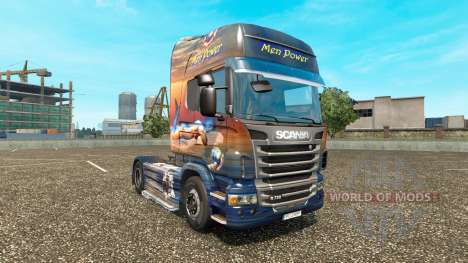Men Power skin für Scania LKW für Euro Truck Simulator 2