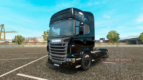The fast and The furious 6 de la peau pour Scani pour Euro Truck Simulator 2