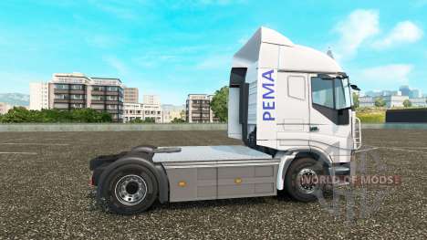 Pema peau pour Iveco camion pour Euro Truck Simulator 2