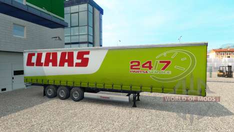 Haut für CLAAS Anhänger für Euro Truck Simulator 2