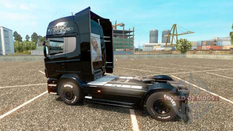 The fast and The furious 6 skin für Scania LKW für Euro Truck Simulator 2