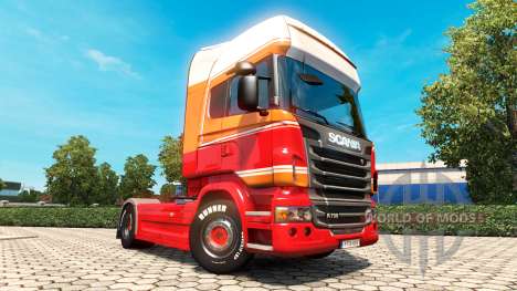 Penta-skin für den Scania truck für Euro Truck Simulator 2