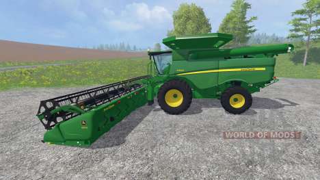 John Deere S 690i [washable] pour Farming Simulator 2015