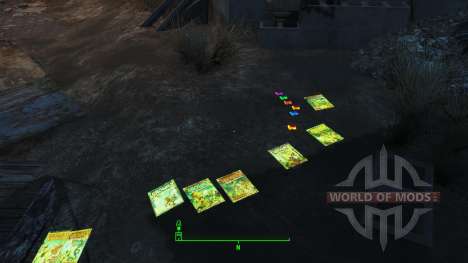 L'éclairage de magazines et de hologr pour Fallout 4