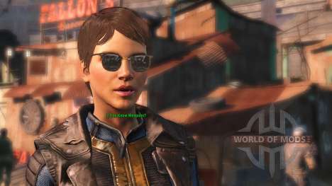 Le reflet dans les lunettes pour Fallout 4