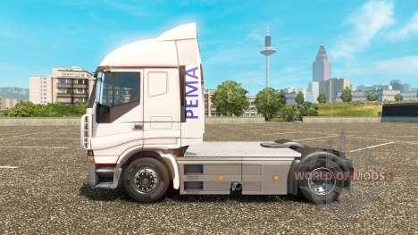 Pema peau pour Iveco camion pour Euro Truck Simulator 2