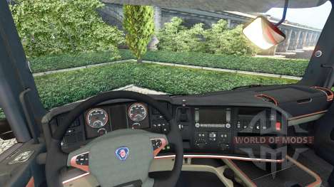 Scania R Black Amber v2.5 pour Euro Truck Simulator 2